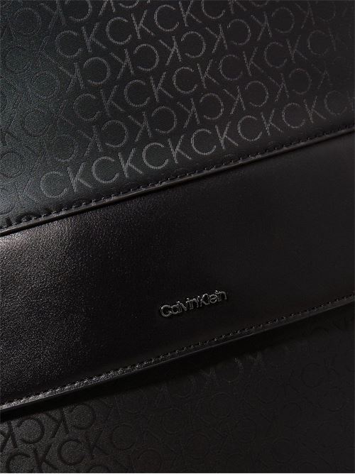 Zaino uomo nero con monogramma Calvin Klein | K50K5129590GK